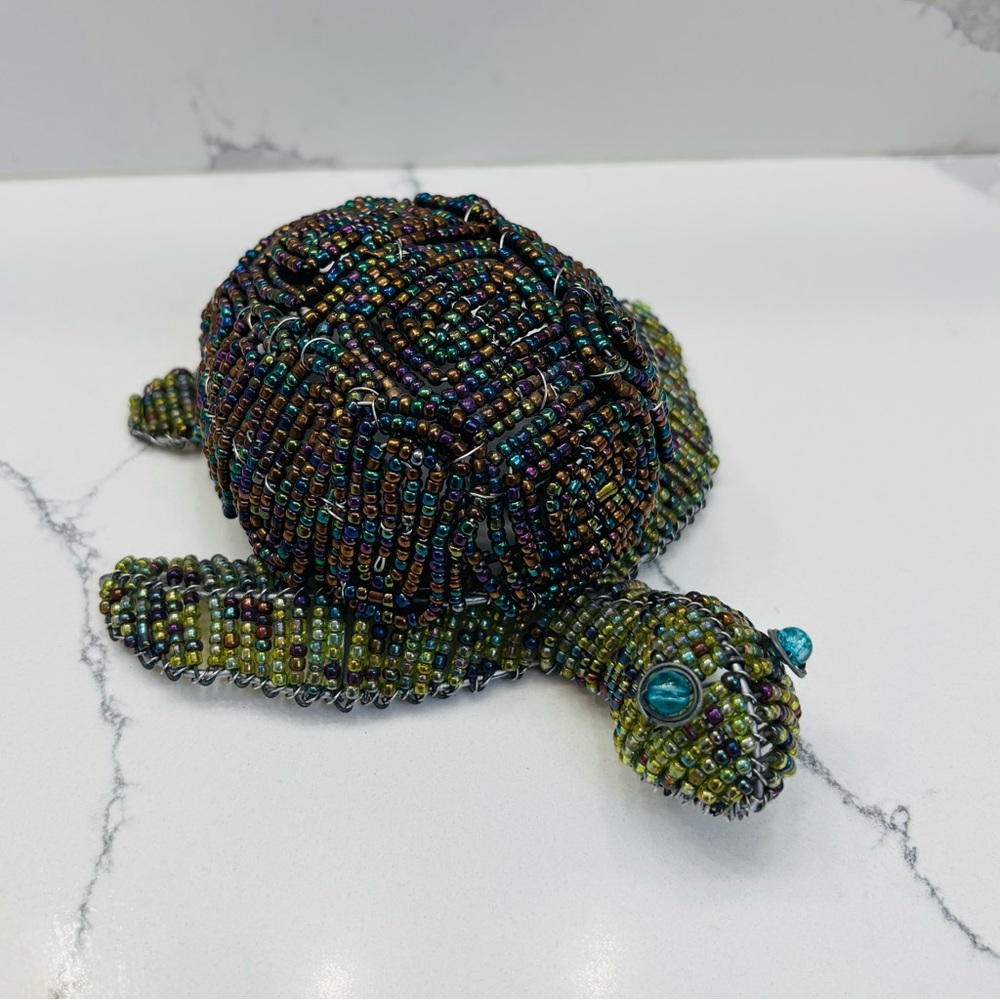 Atlantis Bahamas Beaded Sea Turtle Souvenir
